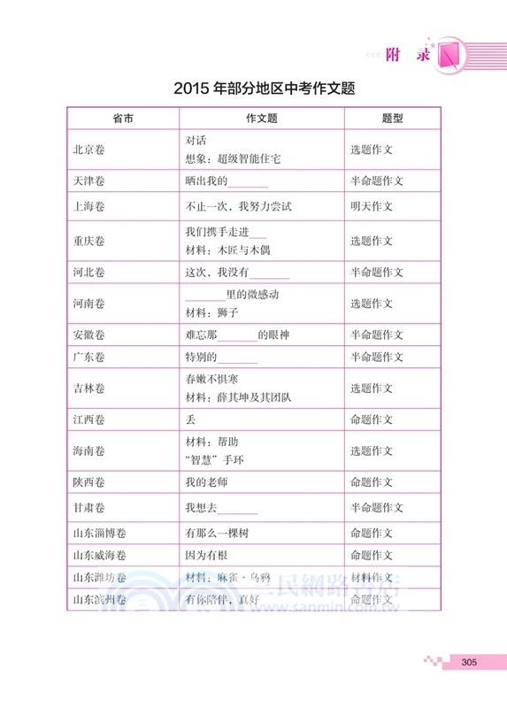 最新五年中考滿分作文大全（簡體書）