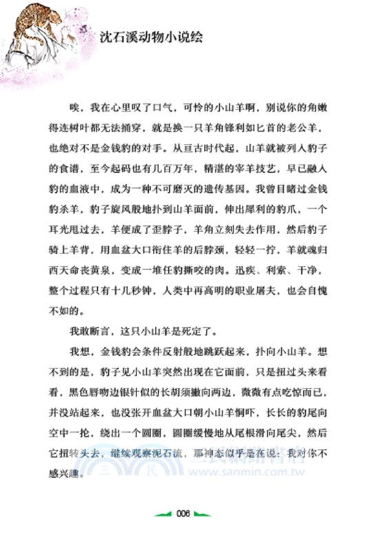 兒童文學名家經典書系‧沈石溪動物小說繪：情豹布哈依（簡體書）