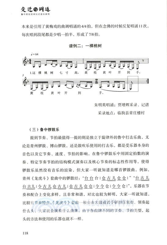 變遷與調適：魯中地區民間儀式音樂研究（簡體書）