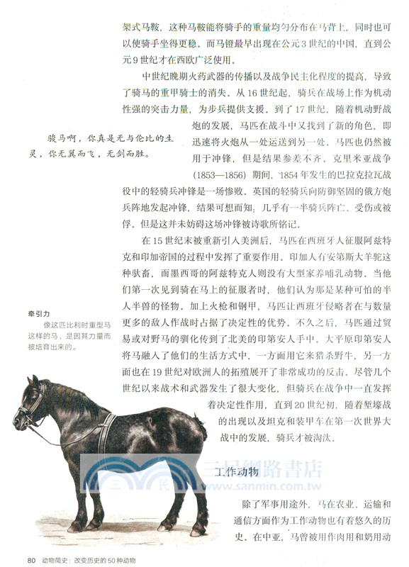 動物簡史：改變歷史的50種動物（簡體書）