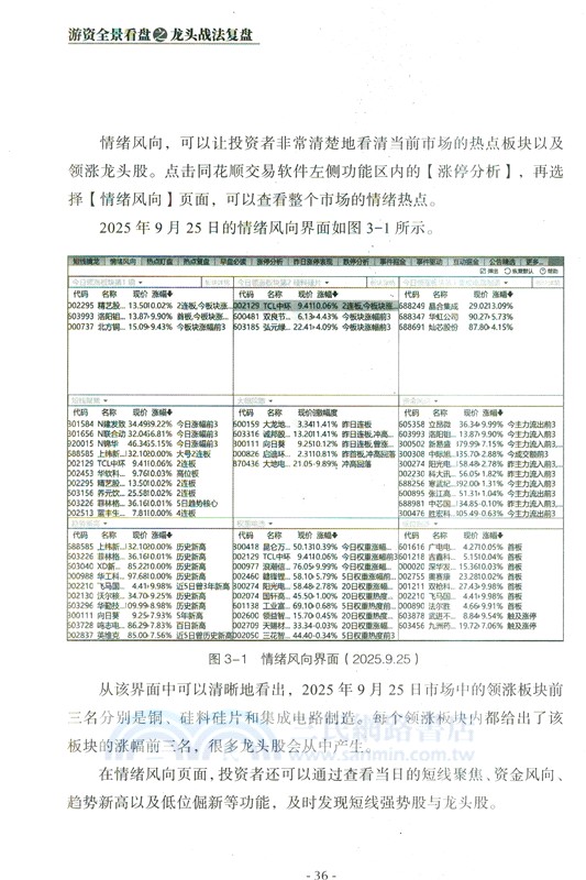 遊資全景看盤之龍頭戰法複盤（簡體書）