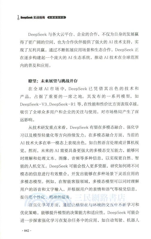 DeepSeek實戰指南：從數據到財富（簡體書）