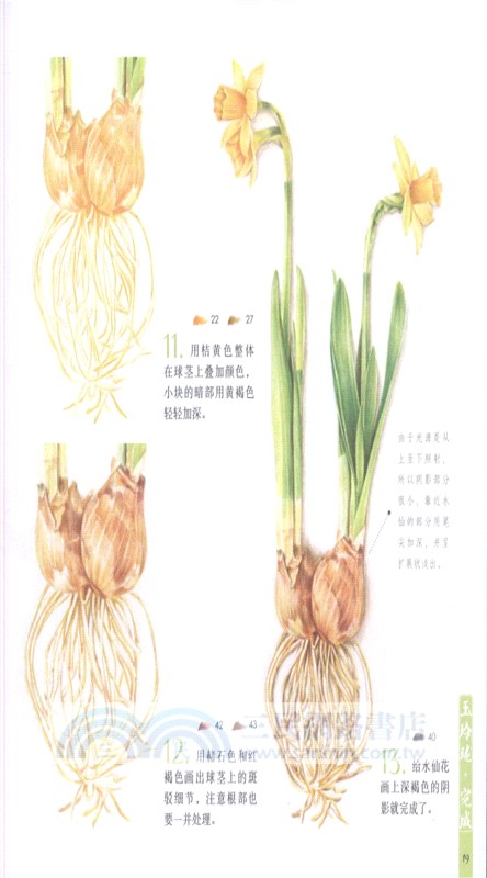 色鉛筆de四季繪卷：春之繪（簡體書）