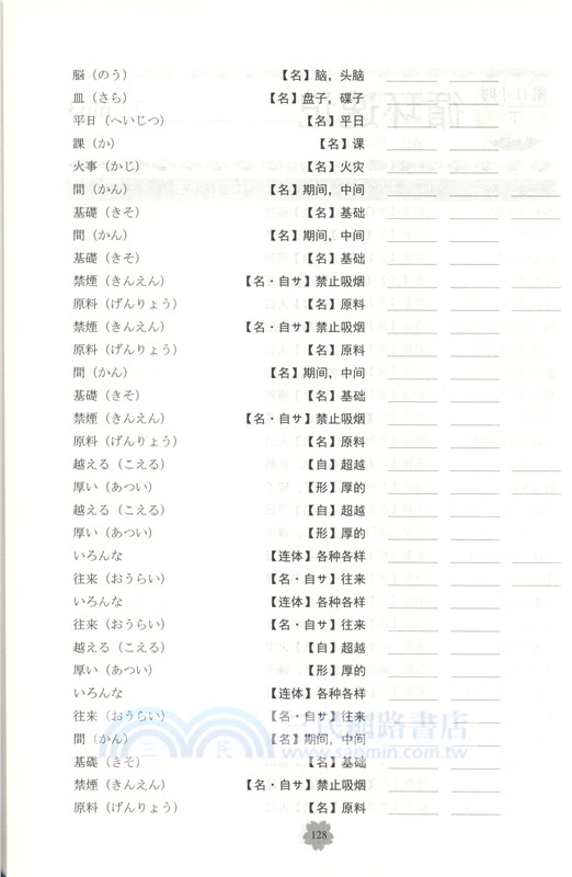 21小時熟記新日本語能力測試N4核心詞匯（簡體書）