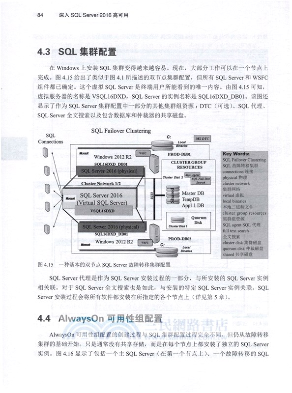 深入SQL Server 2016高可用（簡體書）
