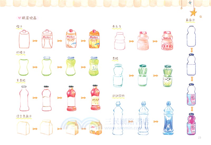 萌趣：吃可愛長大的簡筆劃5000例（簡體書）