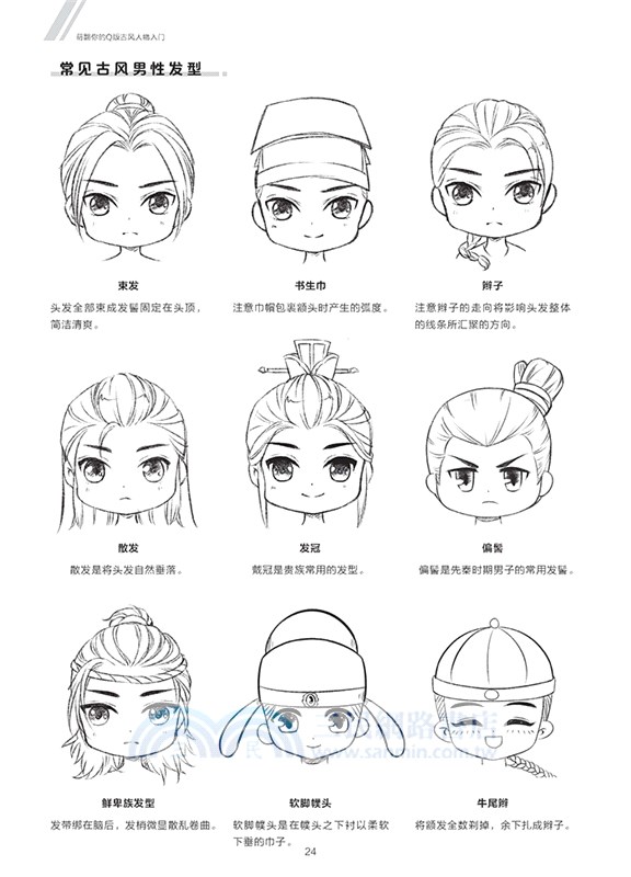 新手快看！零基礎Q版古風漫畫入門（簡體書）