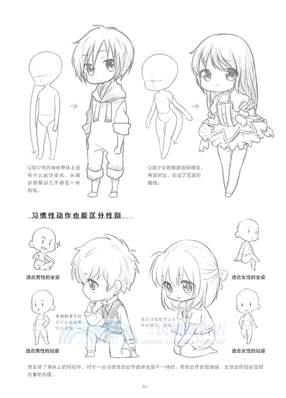 新手快看！零基礎Q版漫畫入門（簡體書）