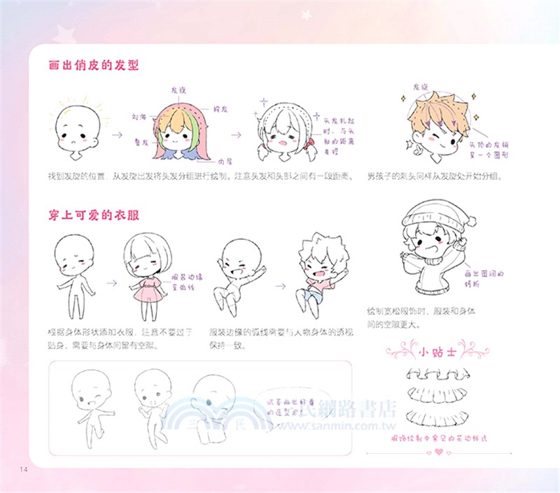 超可愛的你Q版動漫簡筆劃入門（簡體書）