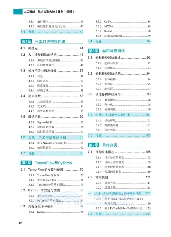人工智能：從小白到大神(案例‧視頻)（簡體書）