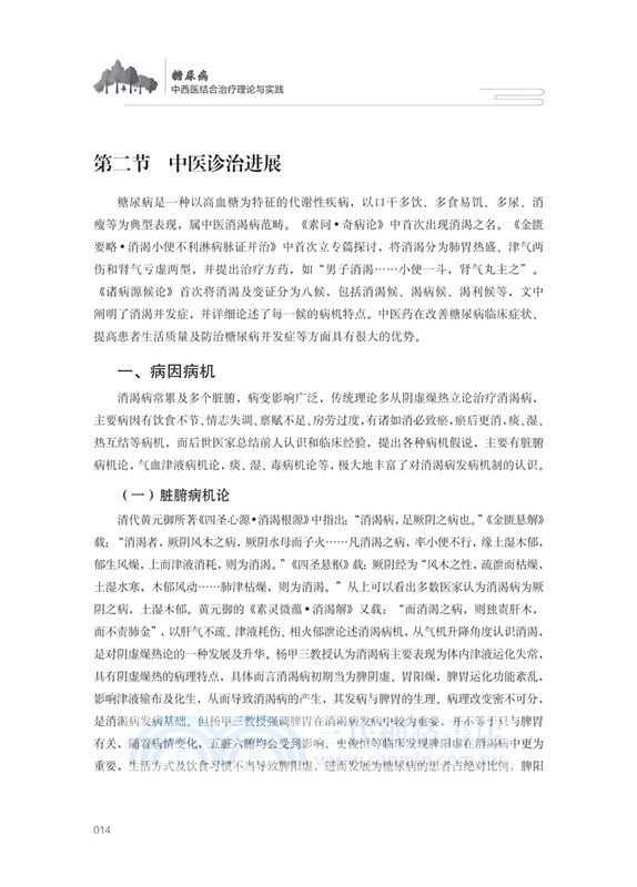 糖尿病中西醫結合治療理論與實踐（簡體書）