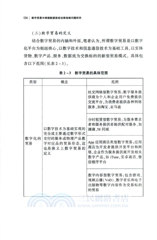 數字貿易中跨境數據流動法律規制問題研究（簡體書）