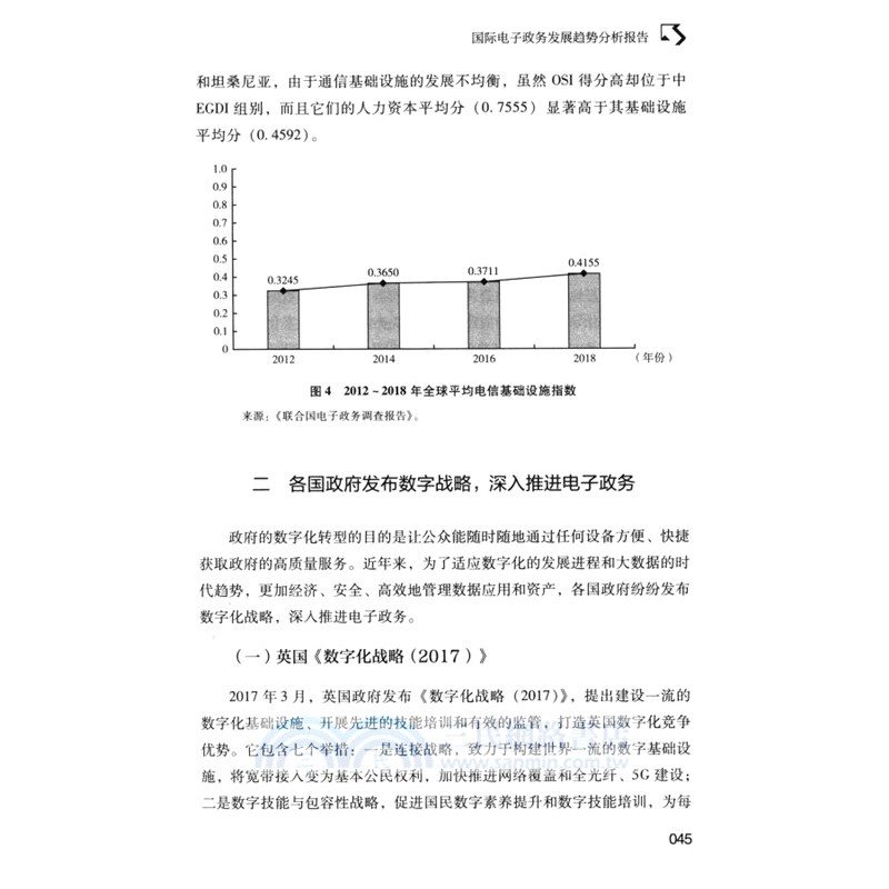 中國電子政務發展報告2018-2019（簡體書）