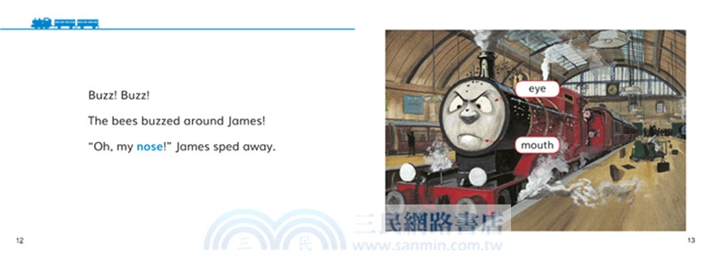 托馬斯和朋友英語啟蒙經典故事手繪本（簡體書）