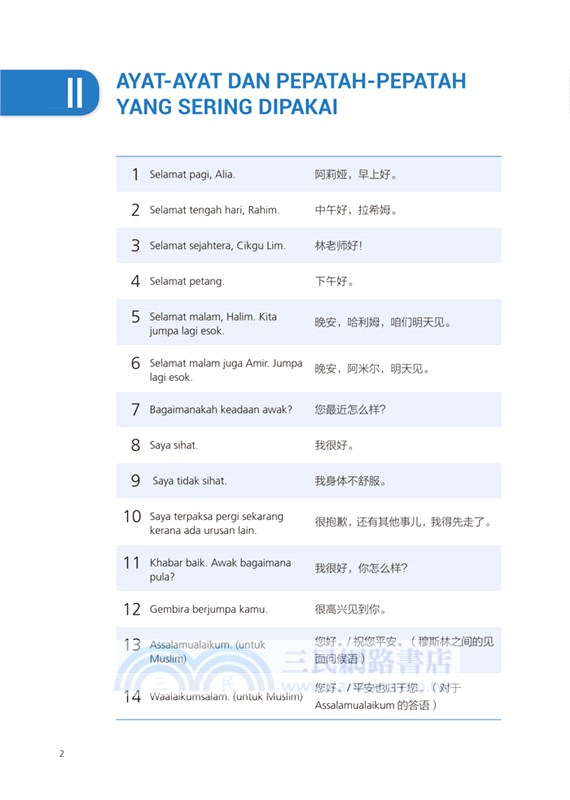 新經典馬來語口語教程1（簡體書）