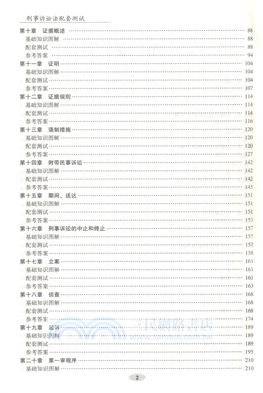 刑事訴訟法配套測試(第9版)（簡體書）