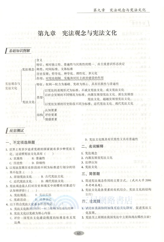 憲法配套測試(第9版)（簡體書）