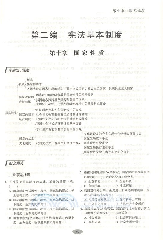 憲法配套測試(第9版)（簡體書）