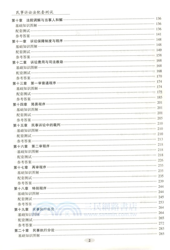 民事訴訟法配套測試9（簡體書）