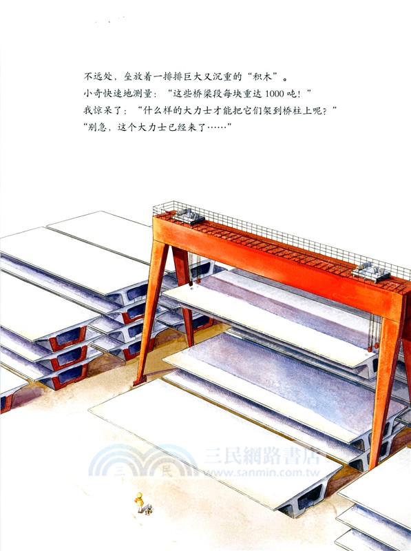 小小少年科技繪本：架橋鋪路能手昆侖號（簡體書）