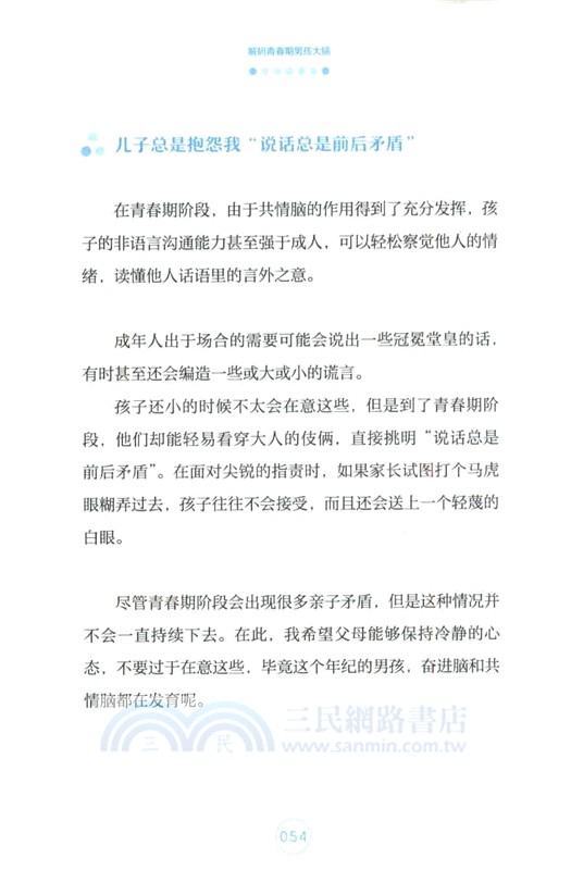 解碼青春期男孩大腦（簡體書）