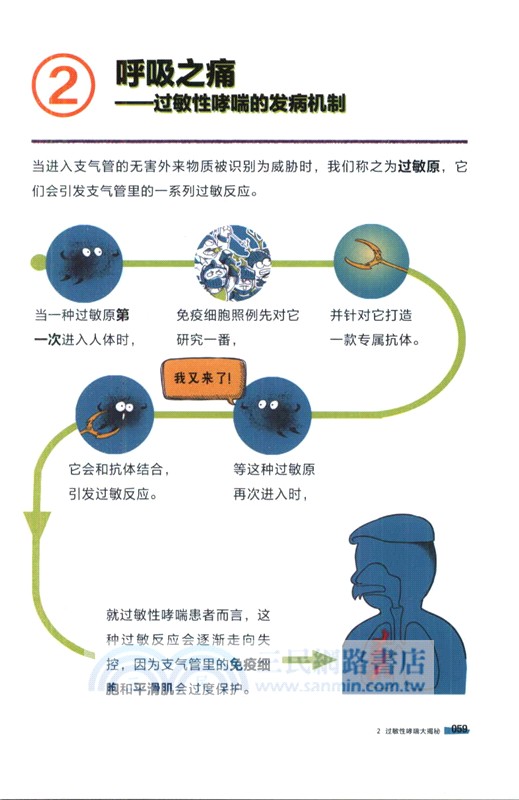 過敏星人生存寶典：漫畫過敏真相與防護（簡體書）