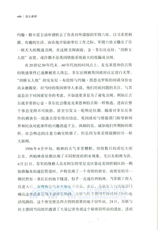 敵友難辨：冷戰諜海逸史（簡體書）