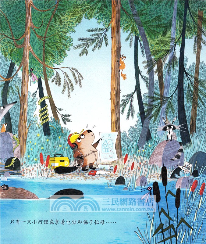 忙忙碌碌的河狸：做不被定義的小孩(全4冊)（簡體書）