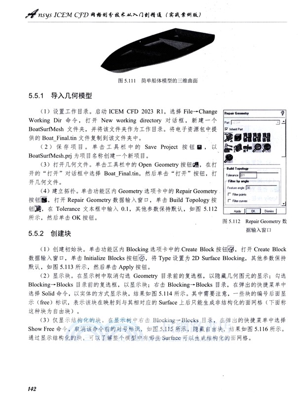 Ansys ICEM CFD 網格劃分技術從入門到精通(實戰案例版)（簡體書）