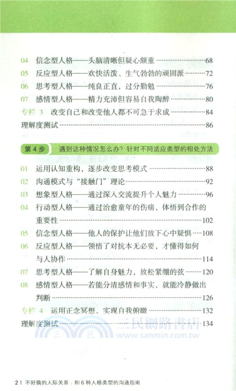 不好搞的人際關係：和6種人格類型的溝通指南（簡體書）