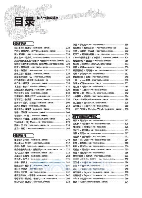 最易上手：吉他彈唱超精選(講義版)（簡體書）