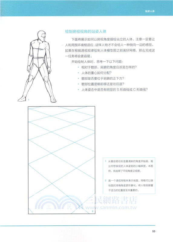 手繪人體形態（簡體書）