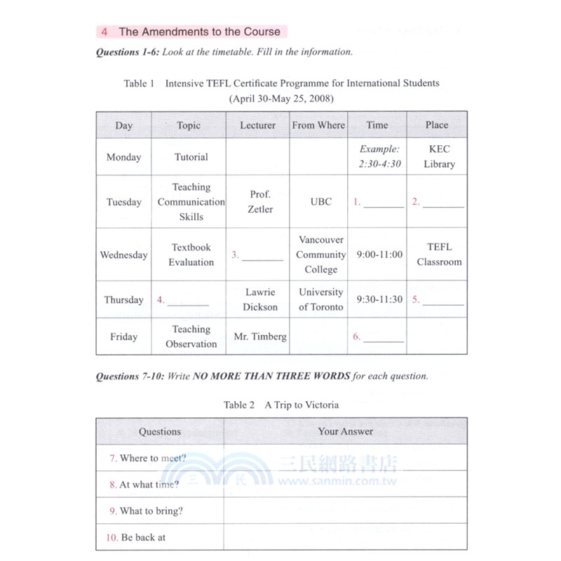 IELTS考試技能訓練教程‧聽力：下(第5版)（簡體書）