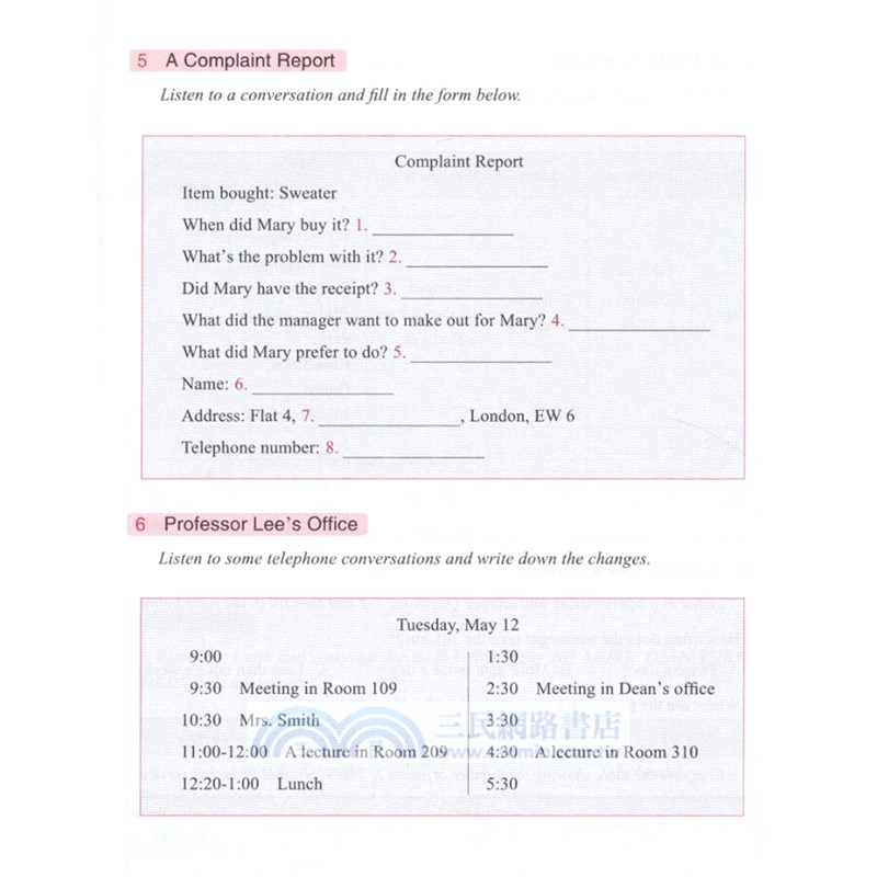 IELTS考試技能訓練教程‧聽力：下(第5版)（簡體書）