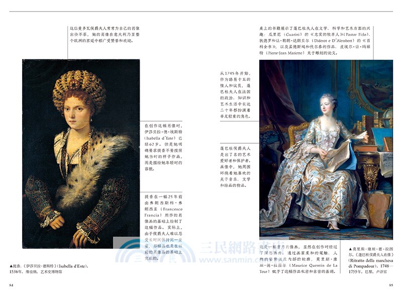 藝術中的經典肖像畫（簡體書）