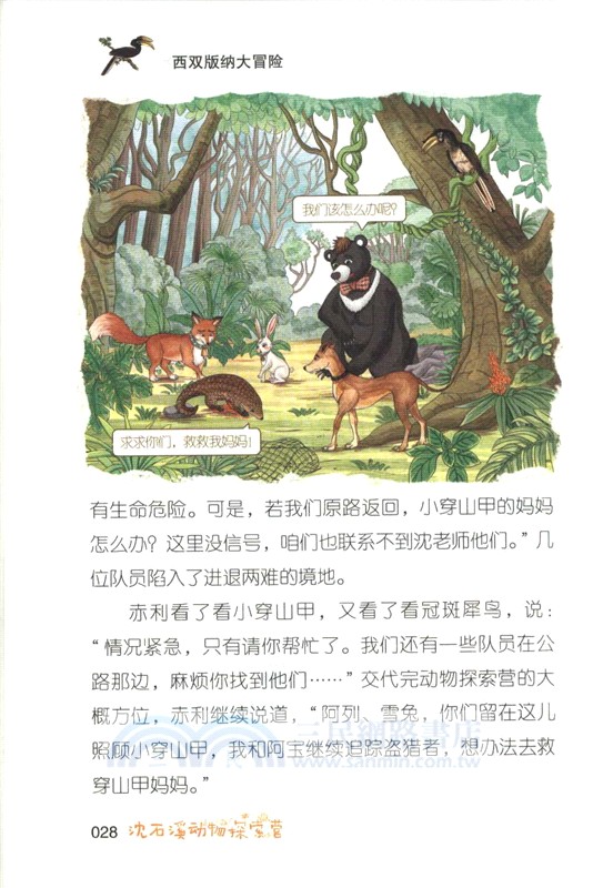 沈石溪動物探索營：西雙版納大冒險（簡體書）