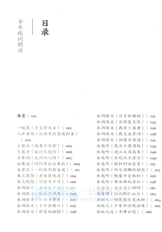 辛棄疾詞精讀（簡體書）