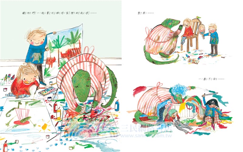 最受歡迎的晚安故事繪本套書：花園裡有一隻老虎？＋鱷魚阿姨＋小熊晃晃，你跑去哪裡啦？（共三冊）