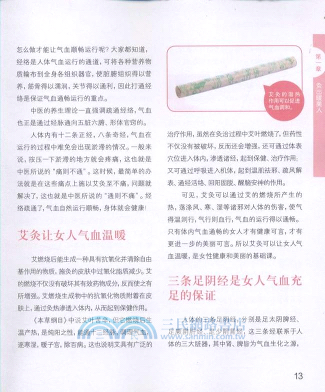 美女中醫才知道的艾灸美顏書（簡體書）