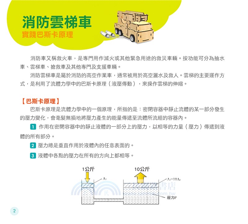 STEAM小創客的科學教育與實驗製作13：消防雲梯車