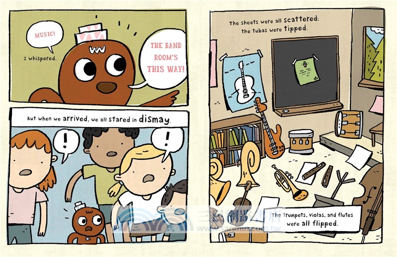 The Gingerbread Man and the Leprechaun Loose at School (graphic novel)