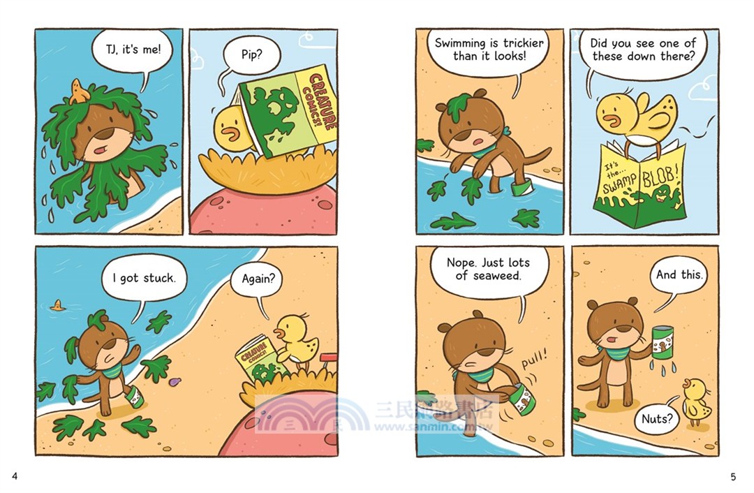 Pip & Pals #1: Otter Space! (graphic novel)