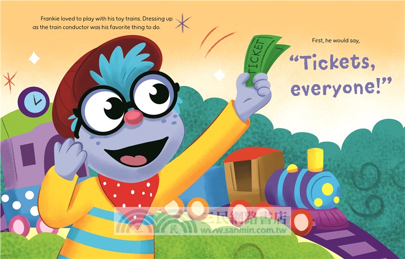 Frankie's Train Day! (Ms. Rachel): A Story about Emotional Expression and Regulation