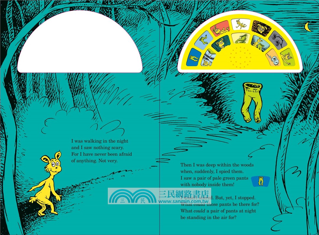 Dr. Seuss's What Was I Scared Of? with 12 Silly Sounds!: An Interactive Read and Listen Book