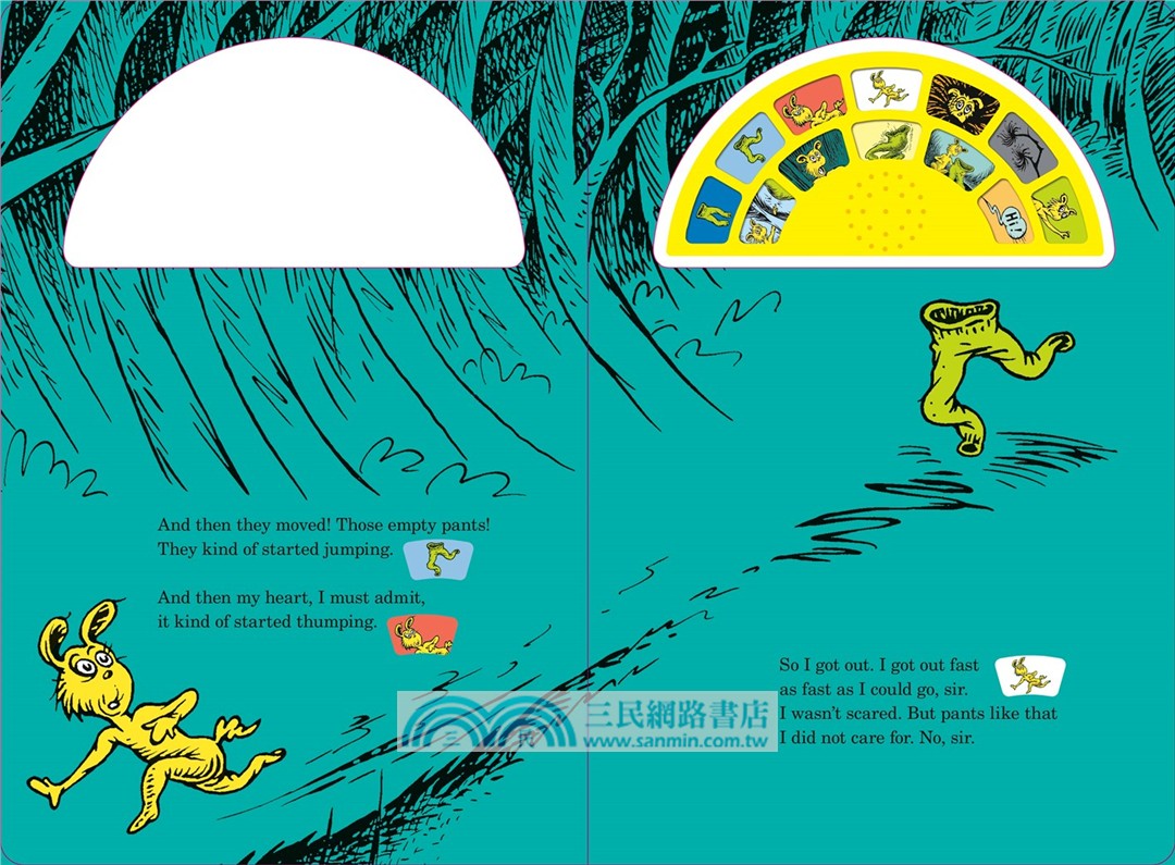 Dr. Seuss's What Was I Scared Of? with 12 Silly Sounds!: An Interactive Read and Listen Book