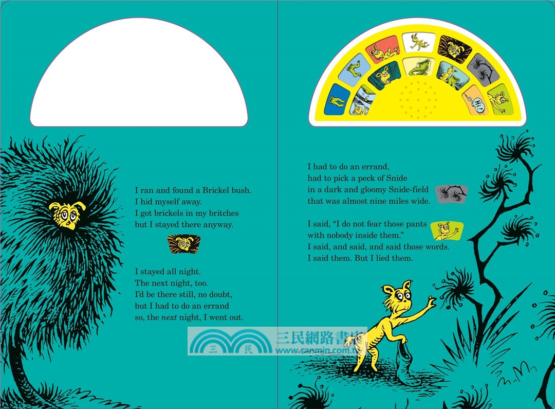 Dr. Seuss's What Was I Scared Of? with 12 Silly Sounds!: An Interactive Read and Listen Book