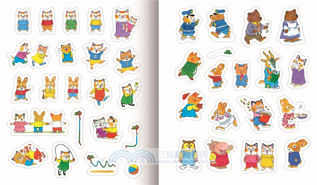 Richard Scarry's Busy, Busy Sticker Book：400+ Stickers to Decorate Your World; Stickers for Laptops, Planners, Gift Tags, Birthdays, Mother's Day, Father's Day, Holidays, and More
