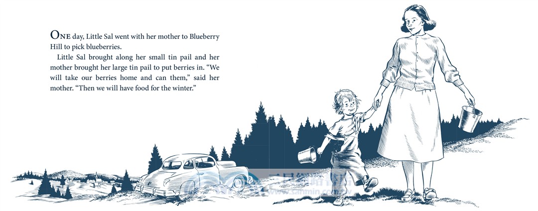 Blueberries for Sal (Winner of A Caldecott Honor)