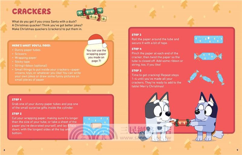 Bluey: Christmas Craft: A Craft Book