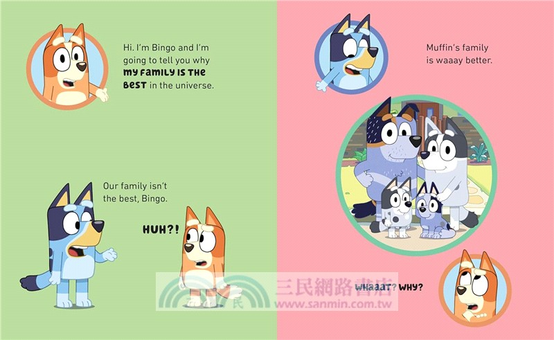 I Love My Family by Bluey and Bingo